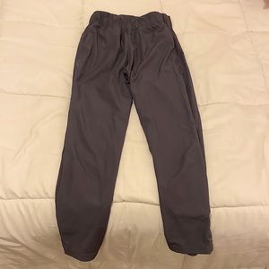 Gray Lululemon athleisure pants